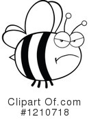 Bee Clipart #1210718 by Hit Toon