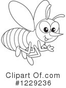 Bee Clipart #1229236 by Alex Bannykh