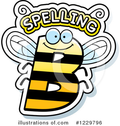 Royalty-Free (RF) Bee Clipart Illustration by Cory Thoman - Stock Sample #1229796