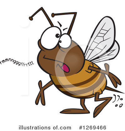 Bee Clipart #1269466 by toonaday