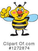 Bee Clipart #1272874 by Dennis Holmes Designs