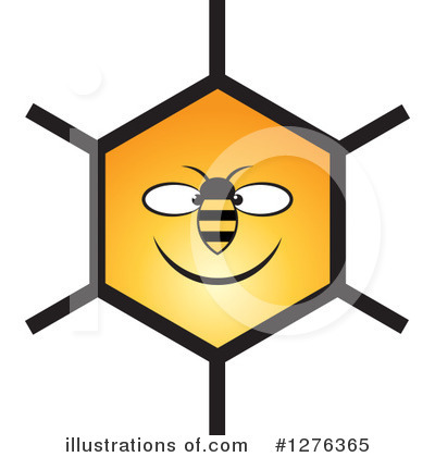 Royalty-Free (RF) Bee Clipart Illustration by Lal Perera - Stock Sample #1276365