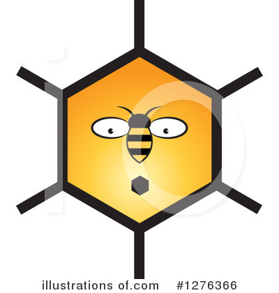 Royalty-Free (RF) Bee Clipart Illustration by Lal Perera - Stock Sample #1276366