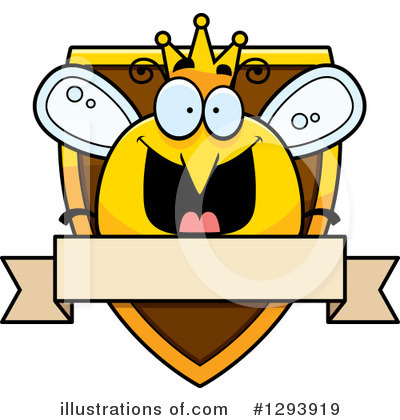 Queen Bee Clipart #1293919 by Cory Thoman