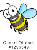 Bee Clipart #1296649 by Vector Tradition SM