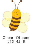 Bee Clipart #1314248 by Zooco