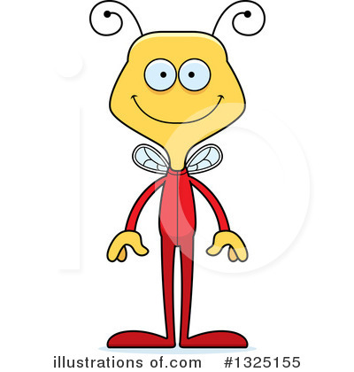Royalty-Free (RF) Bee Clipart Illustration by Cory Thoman - Stock Sample #1325155