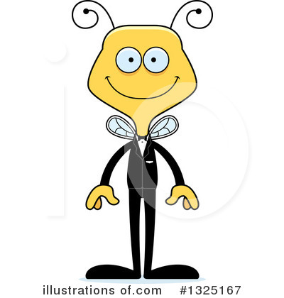 Royalty-Free (RF) Bee Clipart Illustration by Cory Thoman - Stock Sample #1325167