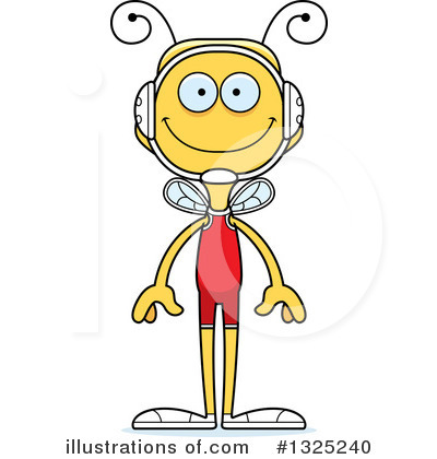 Royalty-Free (RF) Bee Clipart Illustration by Cory Thoman - Stock Sample #1325240