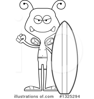 Royalty-Free (RF) Bee Clipart Illustration by Cory Thoman - Stock Sample #1325294