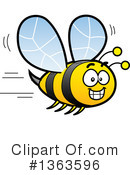 Bee Clipart #1363596 by Clip Art Mascots