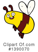 Bee Clipart #1390070 by lineartestpilot
