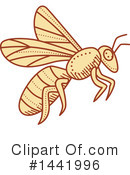 Bee Clipart #1441996 by patrimonio