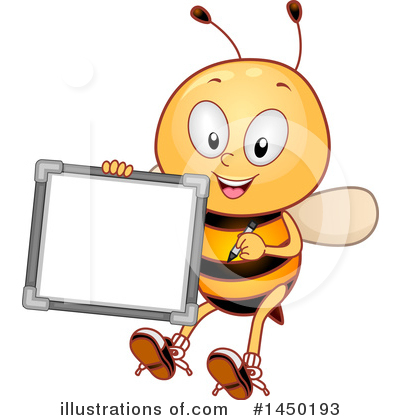 Bees Clipart #1450193 by BNP Design Studio