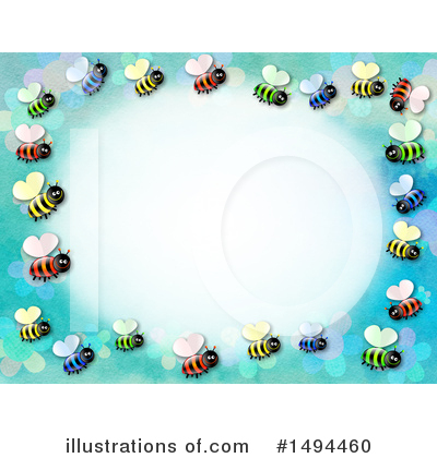 Royalty-Free (RF) Bee Clipart Illustration by Prawny - Stock Sample #1494460