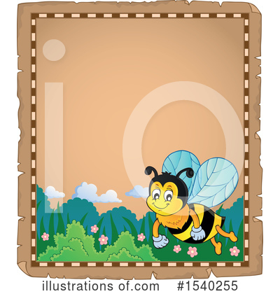 Royalty-Free (RF) Bee Clipart Illustration by visekart - Stock Sample #1540255