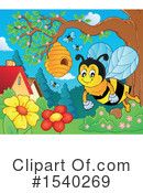 Bee Clipart #1540269 by visekart