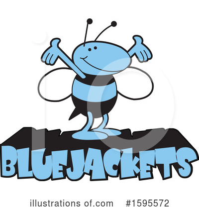 Royalty-Free (RF) Bee Clipart Illustration by Johnny Sajem - Stock Sample #1595572