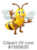 Bee Clipart #1595635 by AtStockIllustration