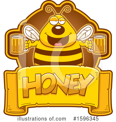 Royalty-Free (RF) Bee Clipart Illustration by Cory Thoman - Stock Sample #1596345