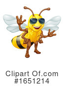 Bee Clipart #1651214 by AtStockIllustration