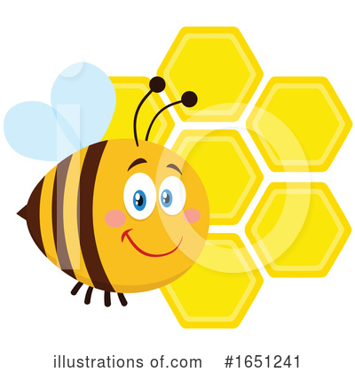 Honey Bee Clipart #1651241 by Hit Toon