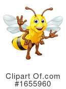 Bee Clipart #1655960 by AtStockIllustration