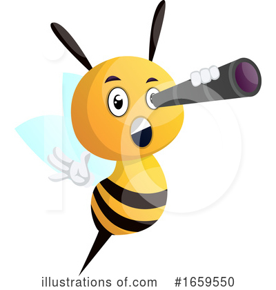 Royalty-Free (RF) Bee Clipart Illustration by Morphart Creations - Stock Sample #1659550