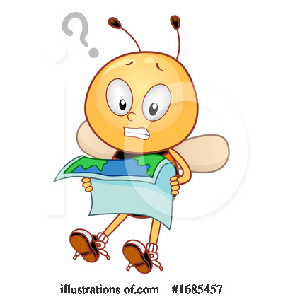 Royalty-Free (RF) Bee Clipart Illustration by BNP Design Studio - Stock Sample #1685457