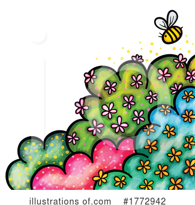 Royalty-Free (RF) Bee Clipart Illustration by Prawny - Stock Sample #1772942