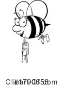 Bee Clipart #1790658 by Domenico Condello