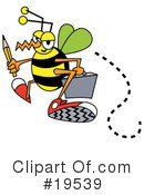 Bee Clipart #19539 by Andy Nortnik