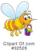 Bee Clipart #32526 by Alex Bannykh
