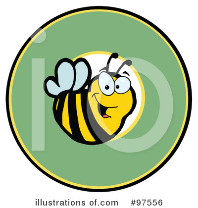 Bees Clipart #97556 by Hit Toon