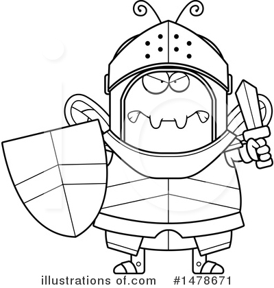 Royalty-Free (RF) Bee Knight Clipart Illustration by Cory Thoman - Stock Sample #1478671