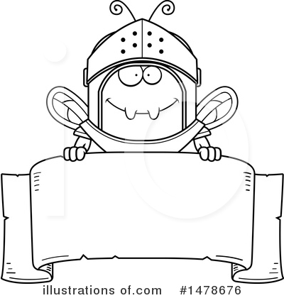 Royalty-Free (RF) Bee Knight Clipart Illustration by Cory Thoman - Stock Sample #1478676