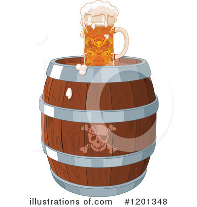 Beer Keg Clipart #1201348 by Pushkin