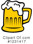 Beer Clipart #1231417 by Vector Tradition SM