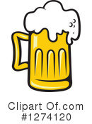 Beer Clipart #1274120 by Vector Tradition SM