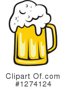 Beer Clipart #1274124 by Vector Tradition SM