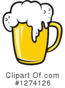 Beer Clipart #1274126 by Vector Tradition SM