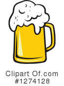 Beer Clipart #1274128 by Vector Tradition SM