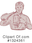 Beer Clipart #1324361 by patrimonio