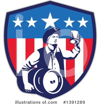 American Revolution Clipart #1391289 by patrimonio