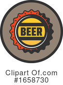 Beer Clipart #1658730 by Vector Tradition SM
