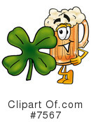 Beer Mug Clipart #7567 by Mascot Junction