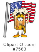 Beer Mug Clipart #7583 by Mascot Junction