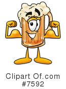 Beer Mug Clipart #7592 by Mascot Junction