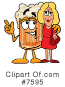 Beer Mug Clipart #7595 by Mascot Junction