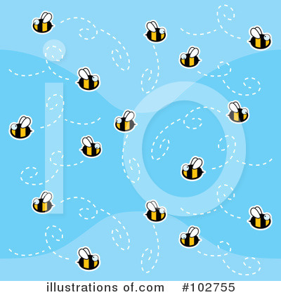 Bees Clipart #102755 by Cory Thoman